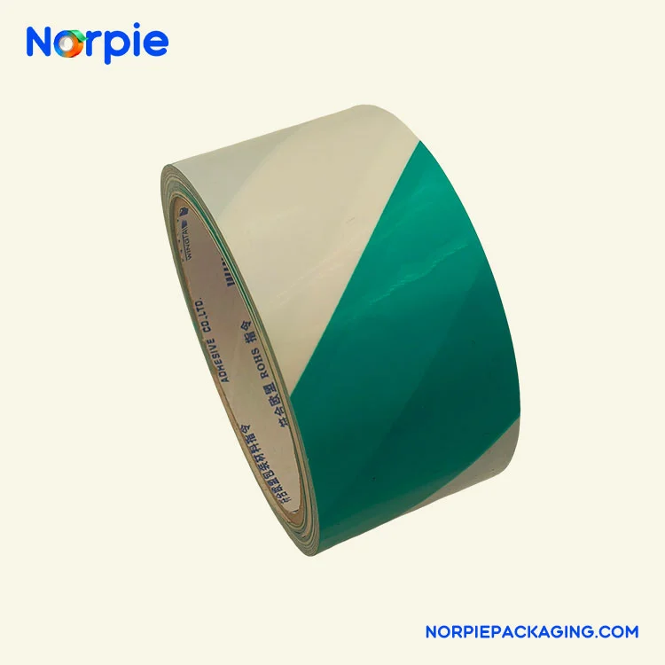 Зелена и бела лента за предупредување