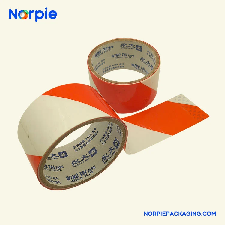 Црвено-бела предупредувачка лента